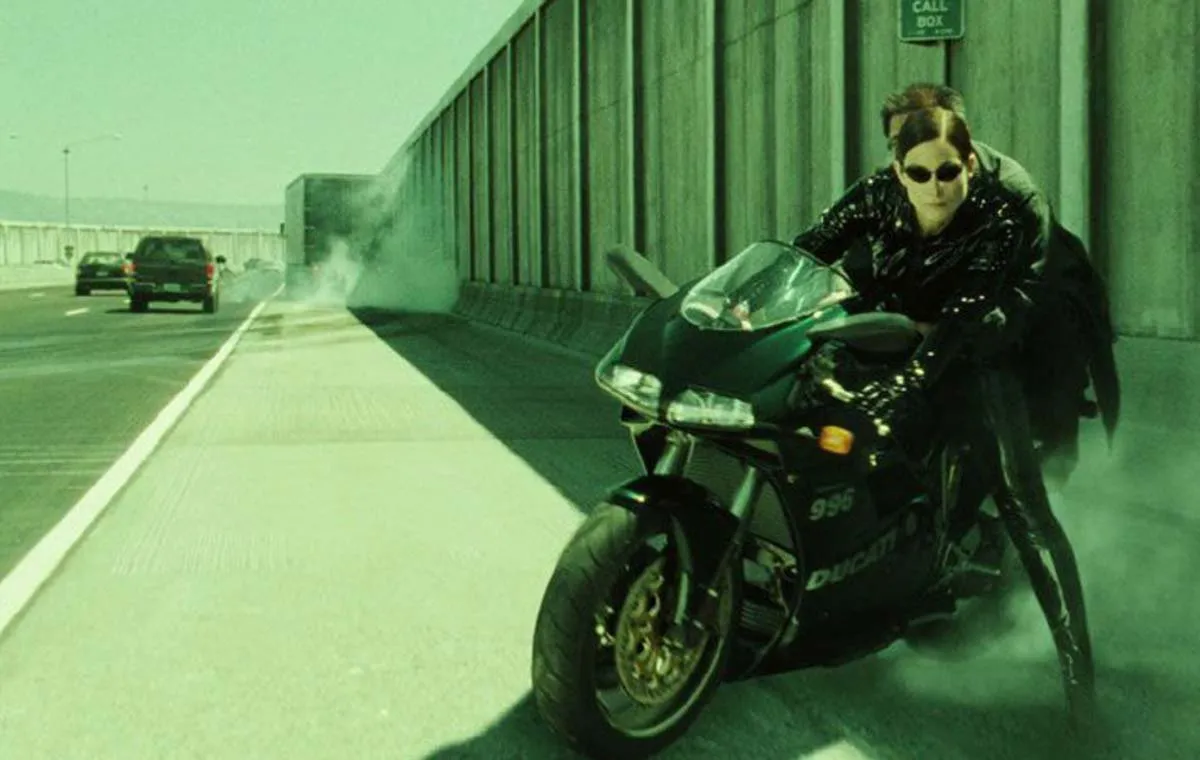 صحنه تعقیب و گریز در «بارگذاری مجدد ماتریکس»