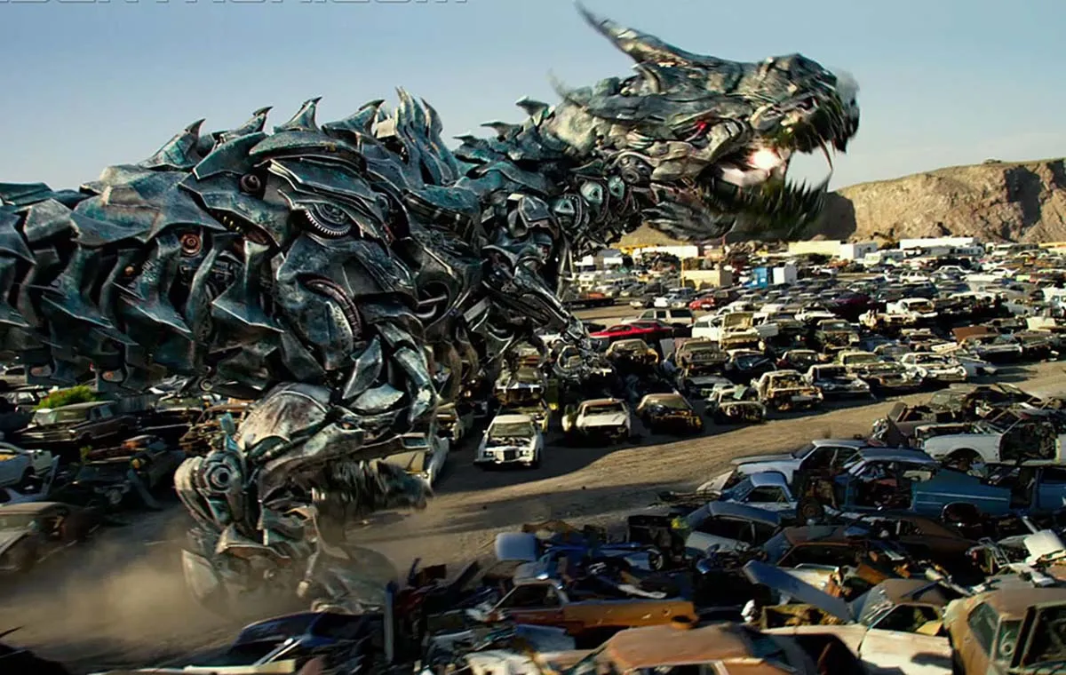 صحنه آشغالدونی در «تبدیل‌شوندگان: آخرین شوالیه»، صحنه پرهزینه فیلم‌ها