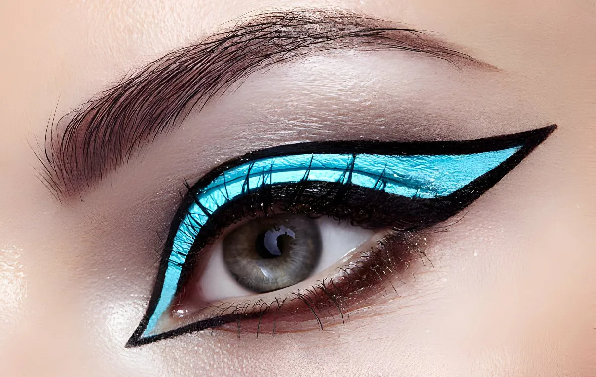 خط چشم گرافیکی محو