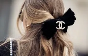 نحوه‌ی استایل مو با روبان