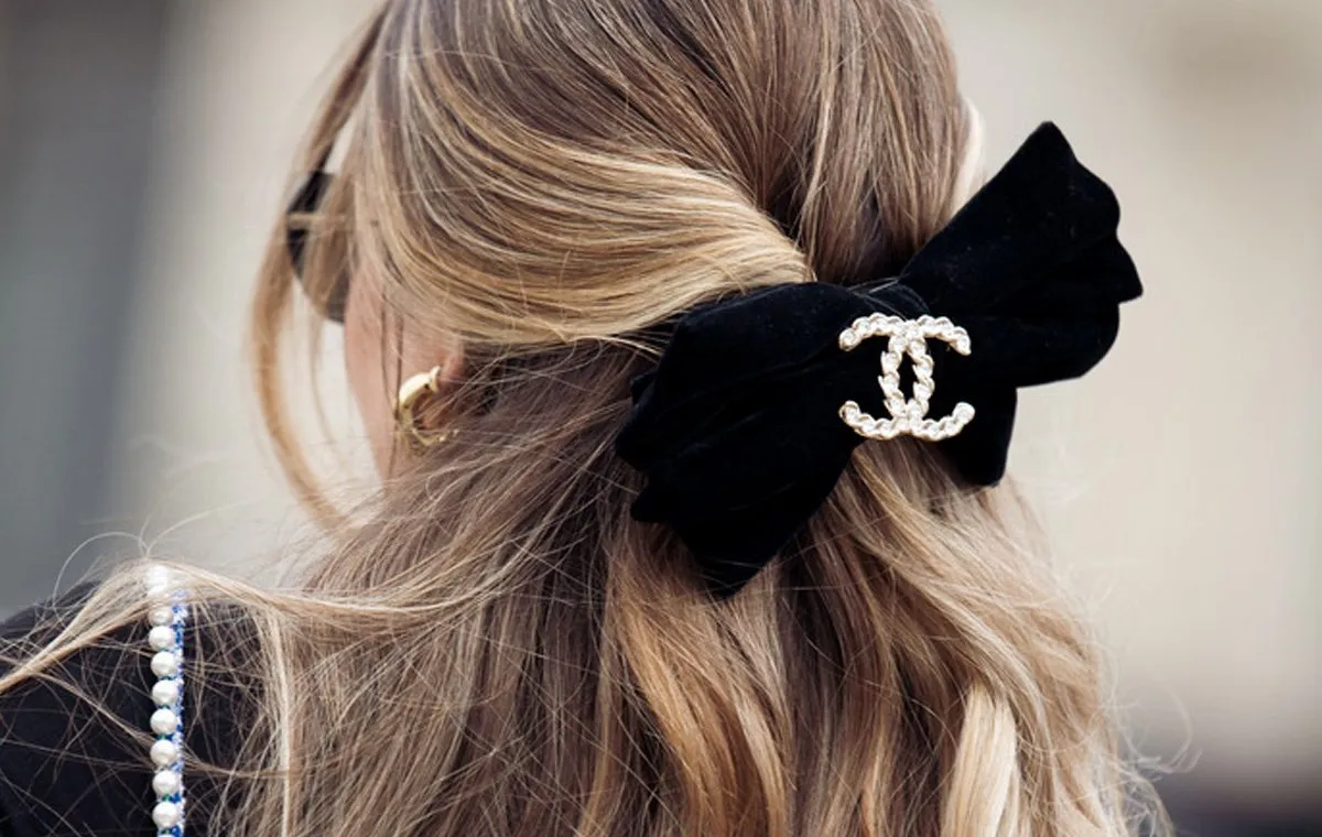 نحوه‌ی استایل مو با روبان