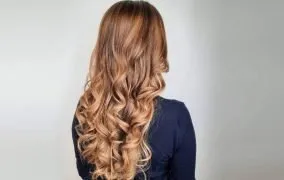 رنگ موی شنی کاراملی