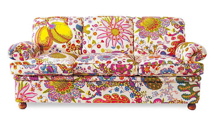 کاناپه دمده