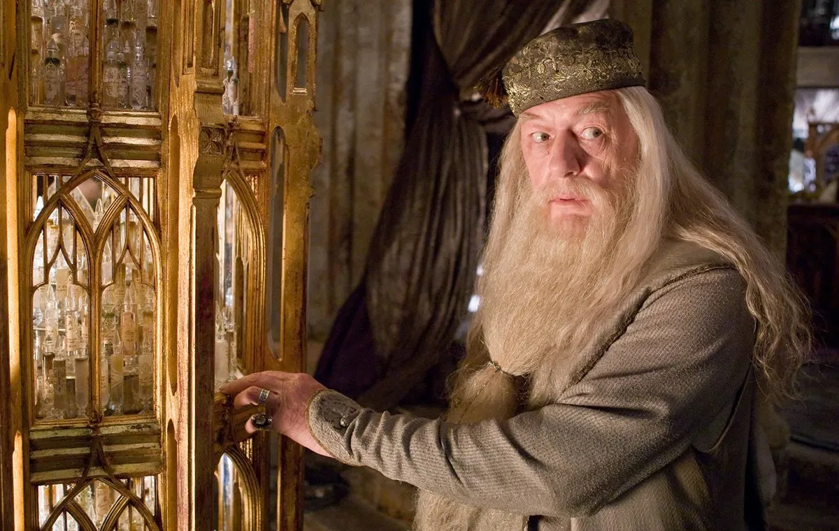 مایکل گمبون در نقش دامبلدور