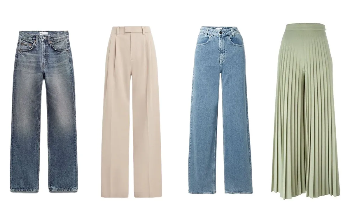 شلوار به عنوان لباس مناسب هیکل ساعت شنی