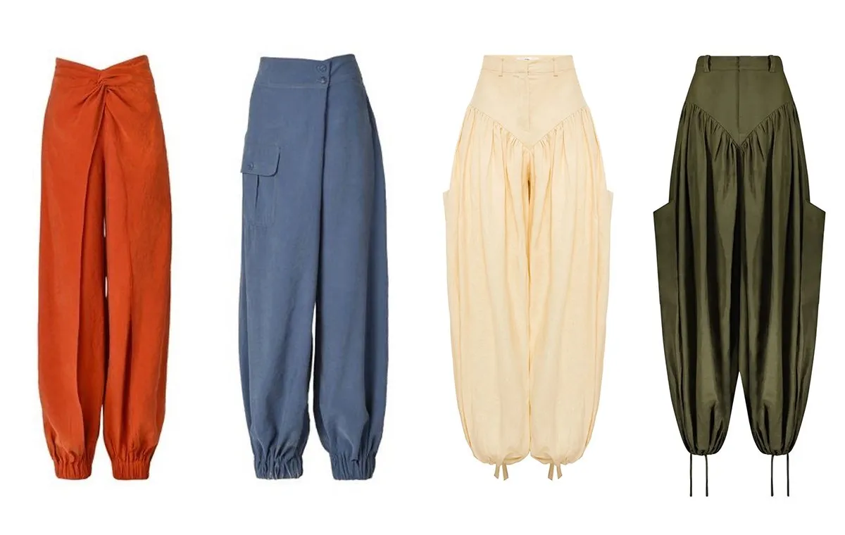 مدل‌های دامن شلواری سندبادی