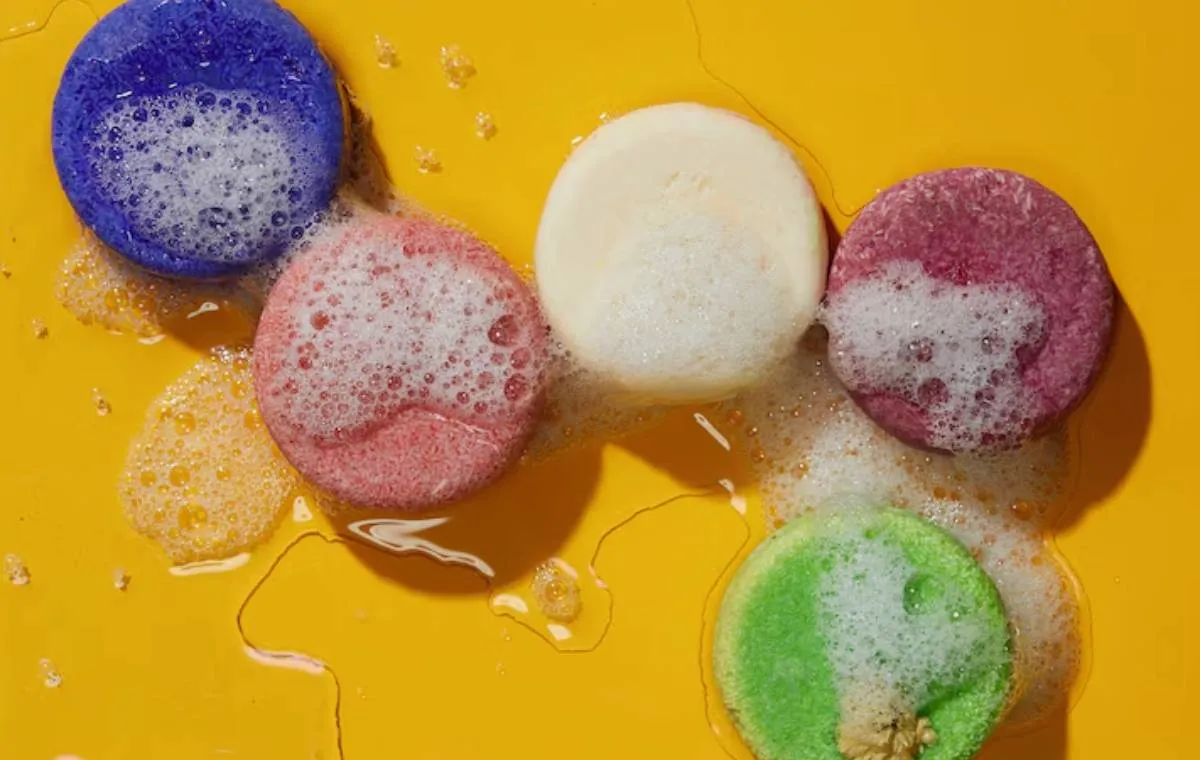 شامپوی جامد در رنگ بندی مختلف