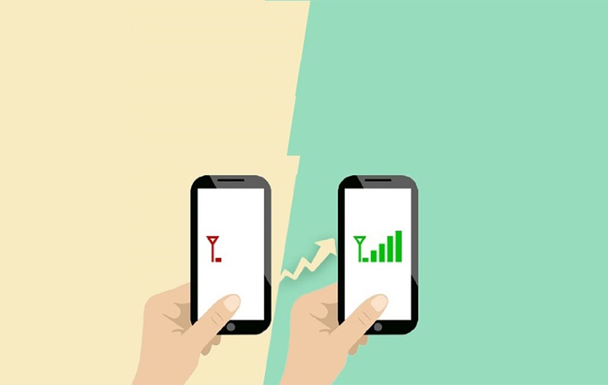 تقویت آنتن دهی موبایل