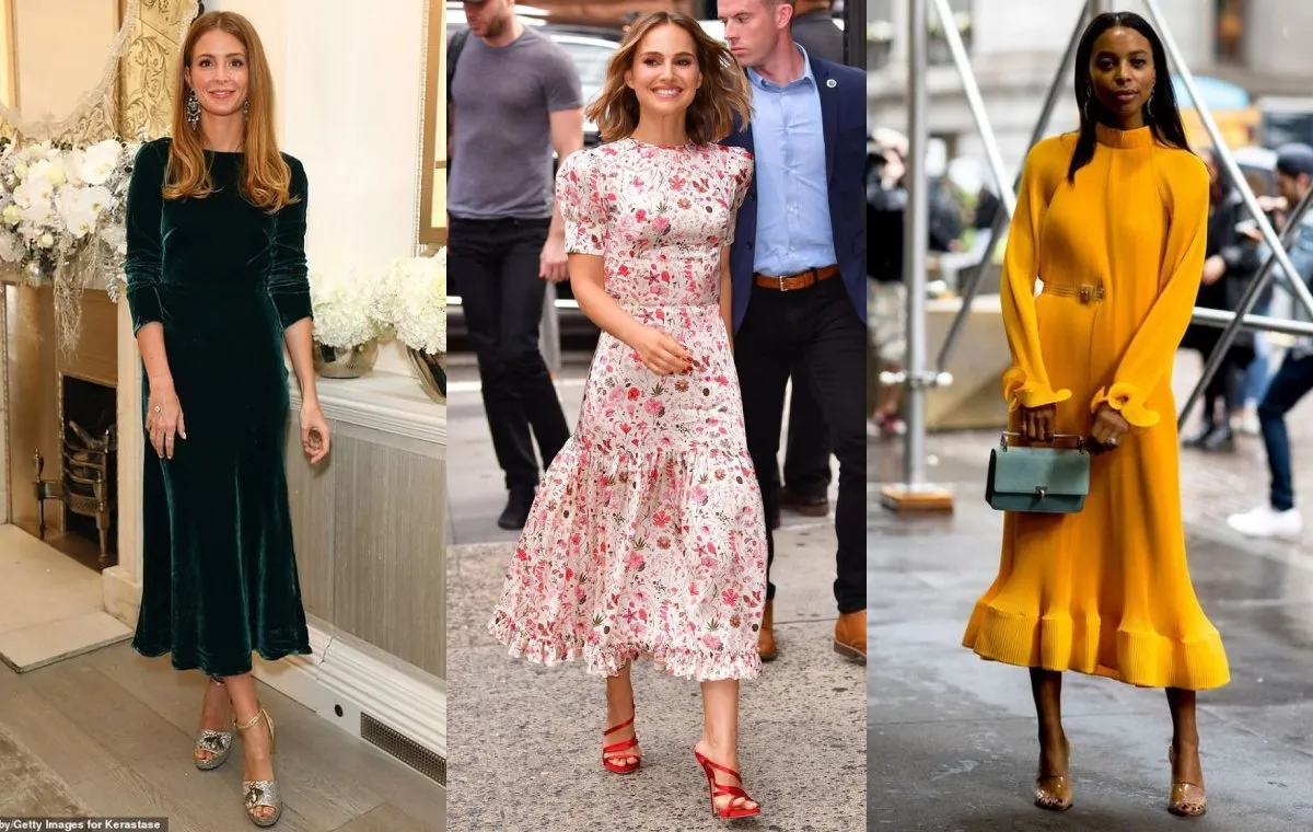 برای انتخاب لباس برای عروسی فصل را در نظر بگیریم