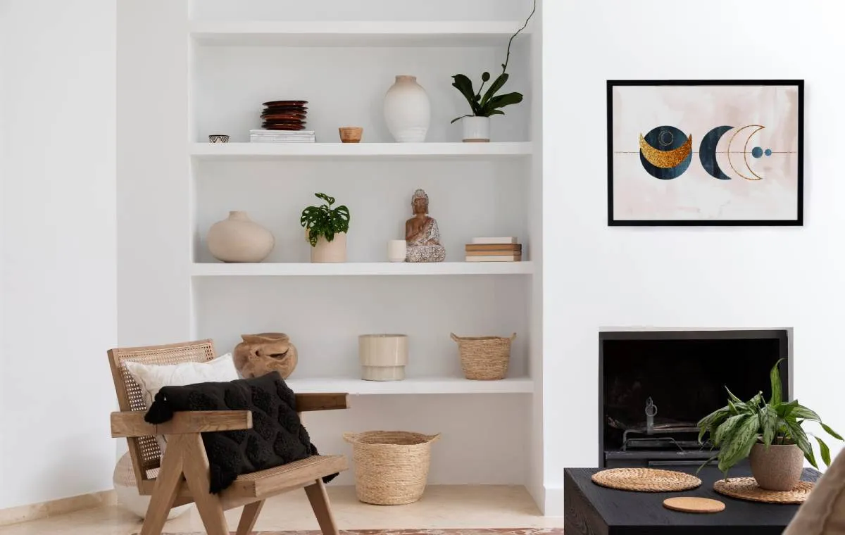 نمایی از اتاق نشیمن