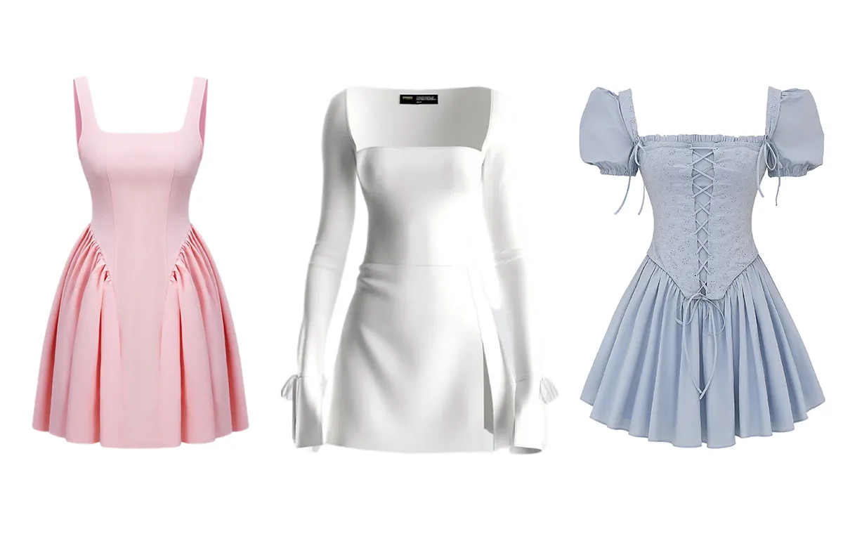 یقه‌ی چهارگوش یا خشتی چیست؟