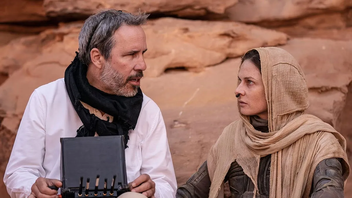 دنی ویلنوو پشت صحنه فیلم تلماسه 2