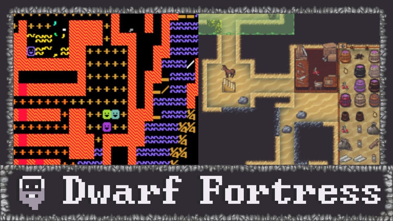 دژ دورفها چیست؟ یک بازی غیرقابلتوصیف، ولی ما تلاشمان را میکنیم 1. Dwarf Fortress Old Vs New - دژ دورفها چیست؟ یک بازی غیرقابلتوصیف، ولی ما تلاشمان را میکنیم