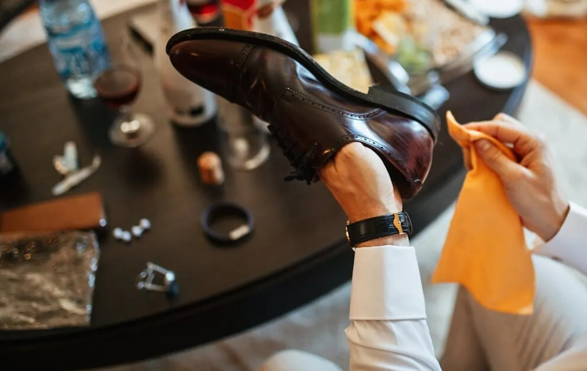 اسپری محافظت‌کننده‌ی کفش چرم