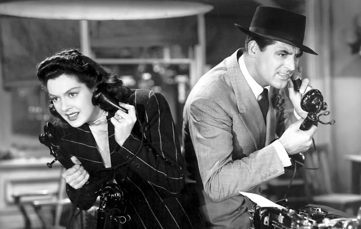 منشی همهکاره او (His Girl Friday)