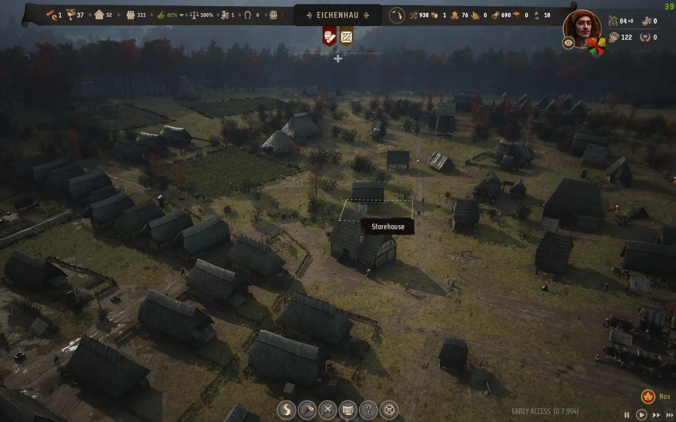 بررسی بازی Manor Lords