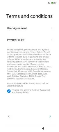 راه‌اندازی گوشی شیائومی