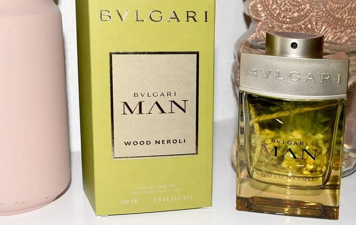 عطر مردانه ی بولگاری من وود نرولی