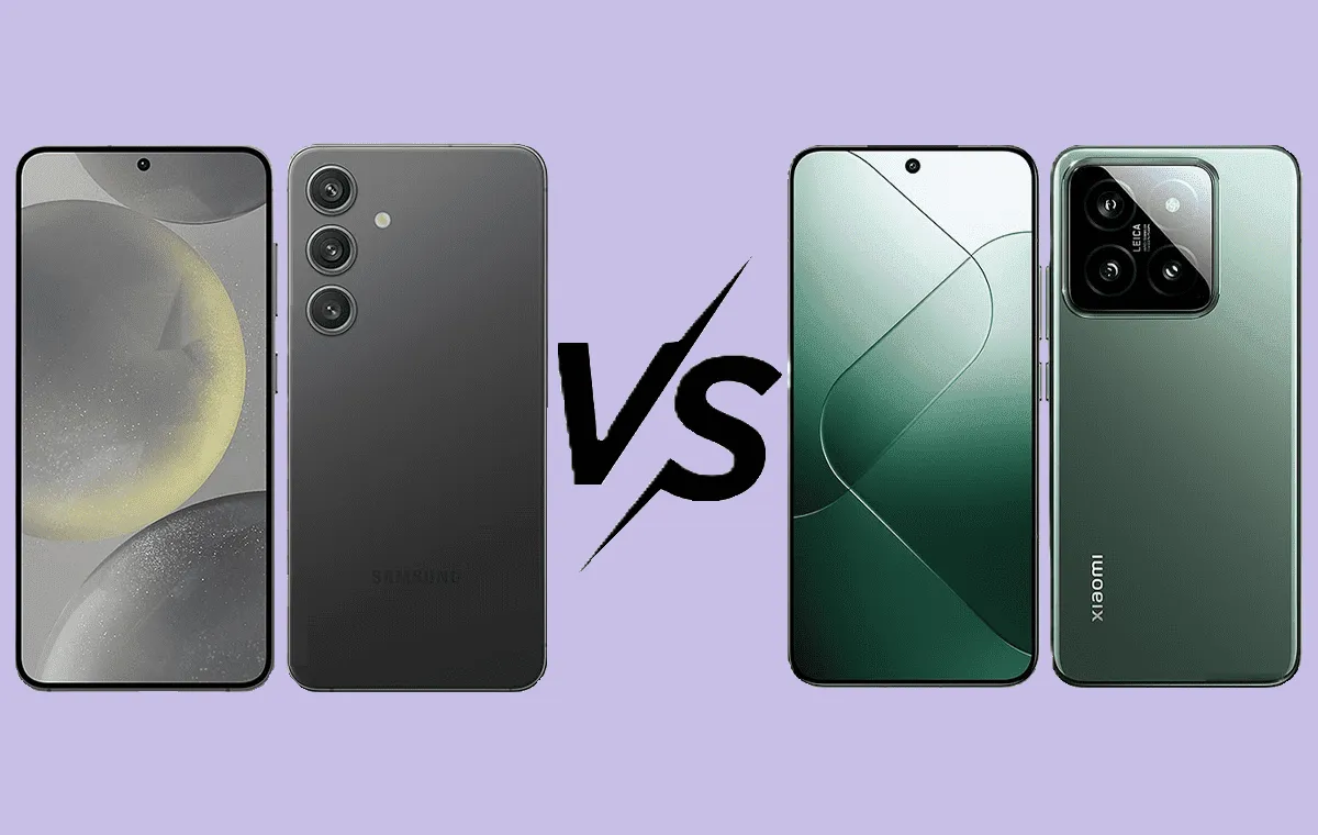 مقایسه گلکسی S24 با شیائومی 14