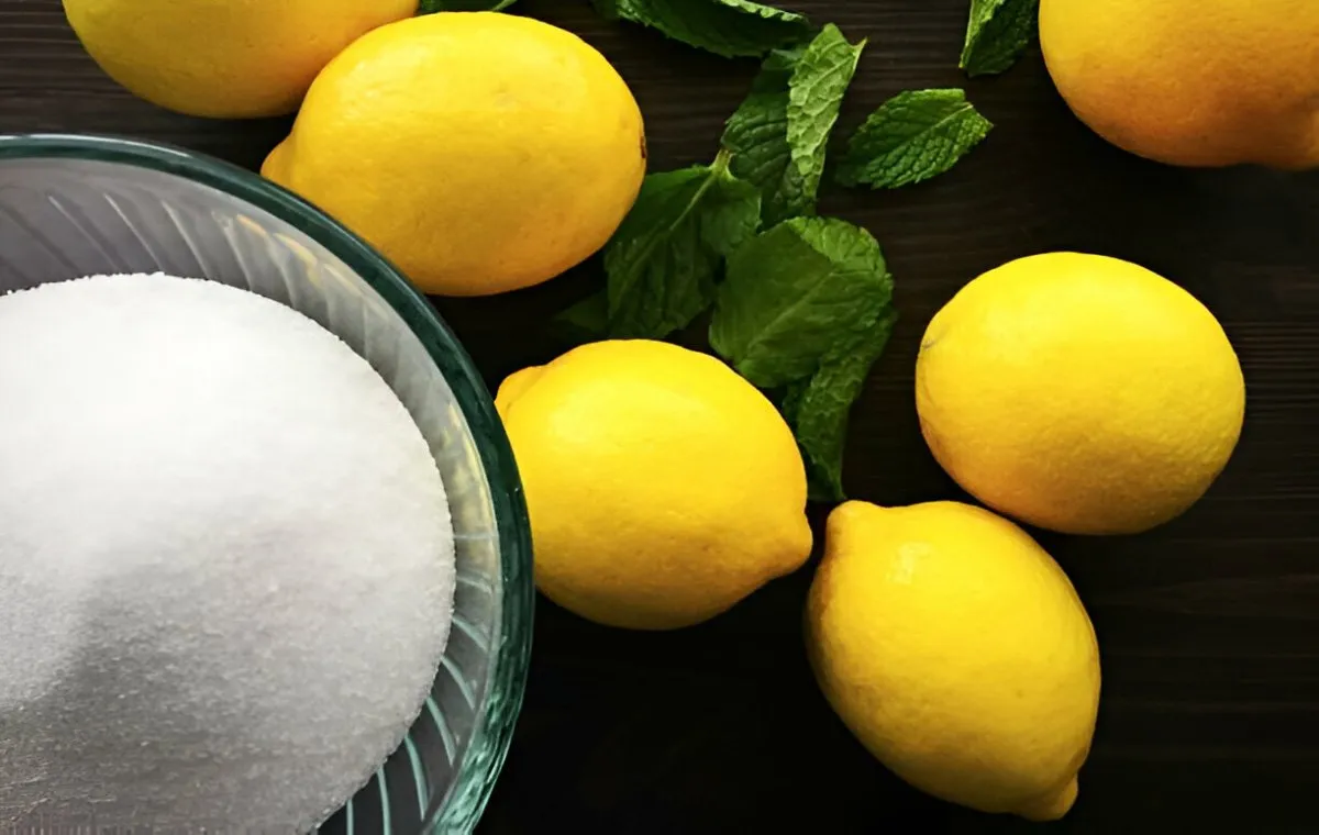 یک کاسه شکر و تعداد لیموترش