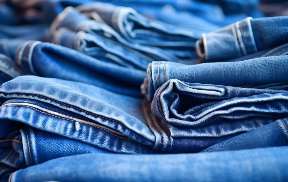 شلوار جین آبی کلاسیک