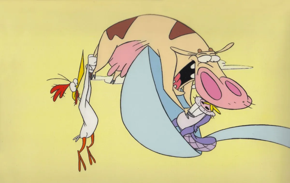 سریال ممنوعه گاو و مرغ