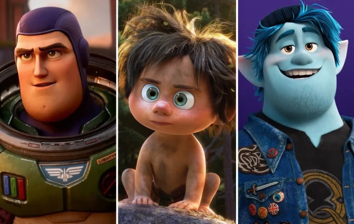 انیمیشن‌های کم‌فروش پیکسار