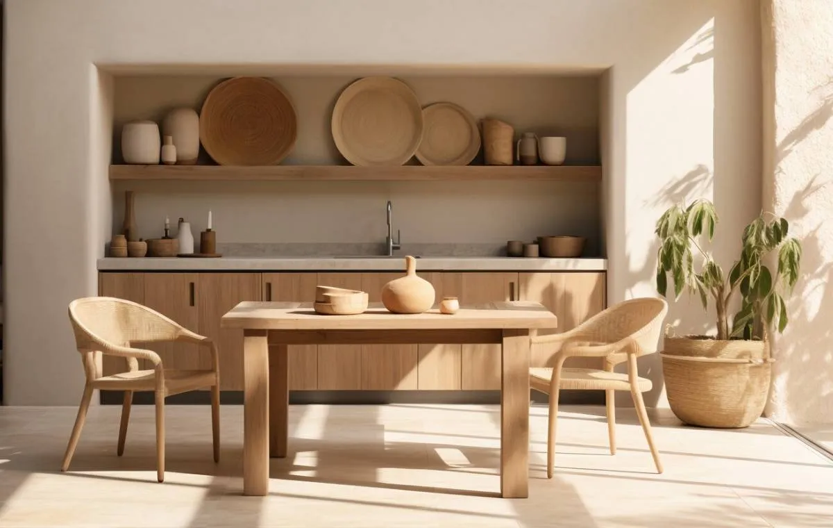 ست وسایل چوبی مهم در اتاق پذیرایی عروس