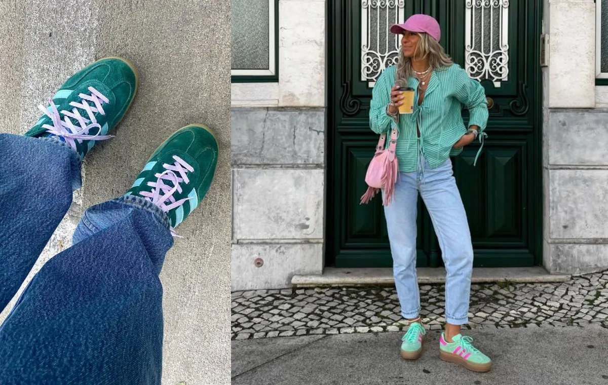 استایل با کتونی سامبا