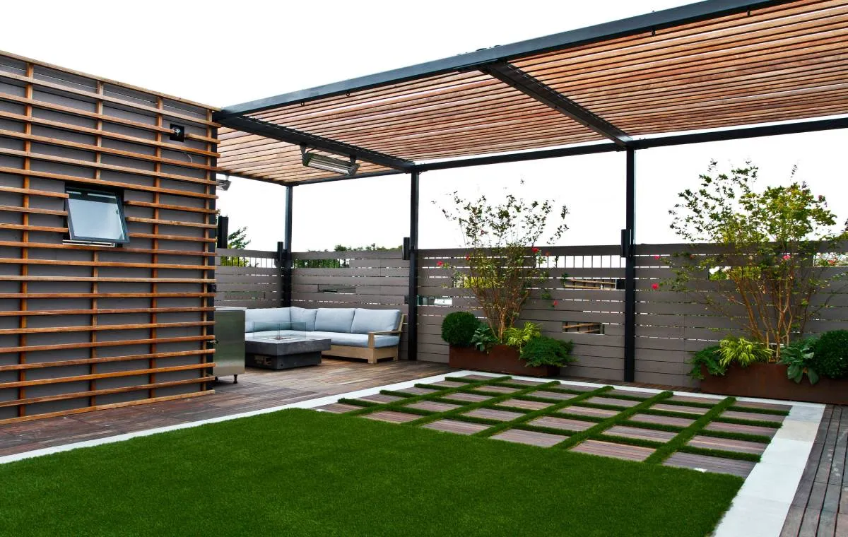 روف گاردن با سقف