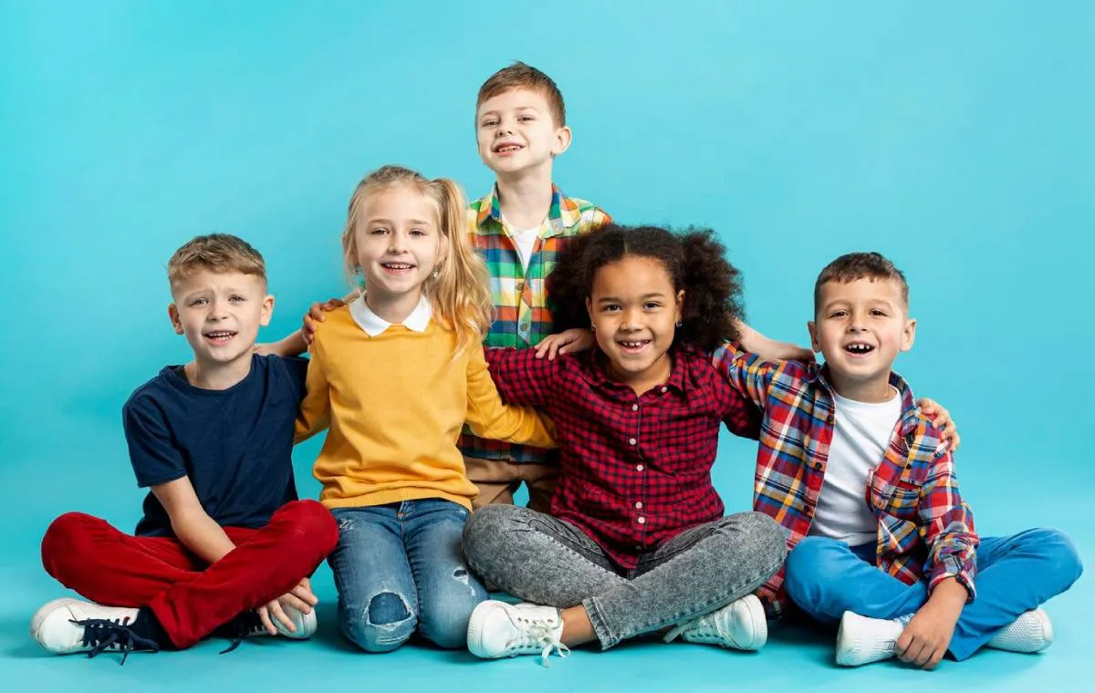 بچه‌های خوشحال