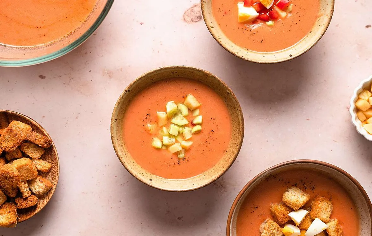 انواع سوپ سرد