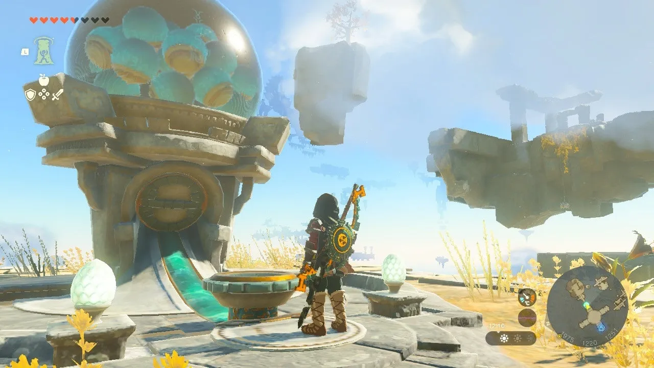 تصویری از بازی tears of the kingdom