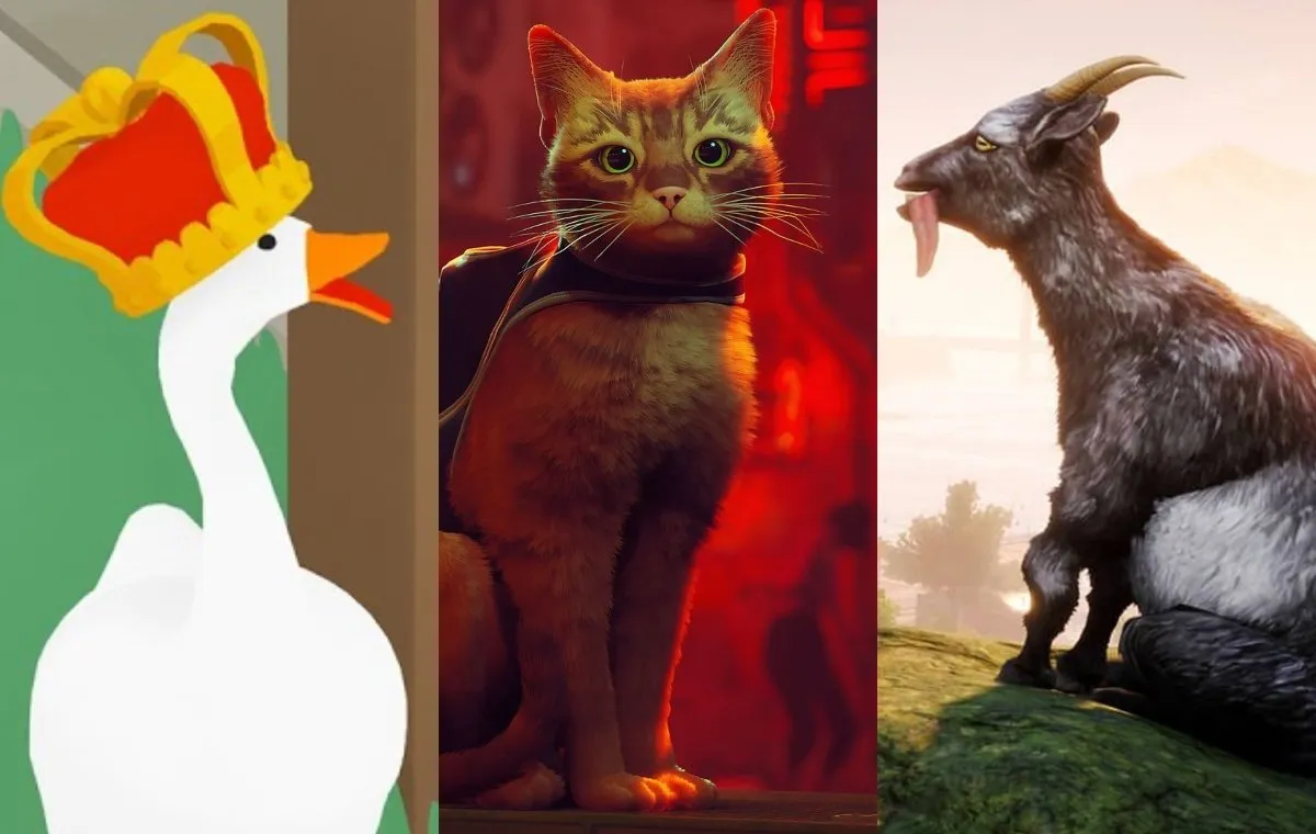 10 بازی با پروتاگونیست حیوان