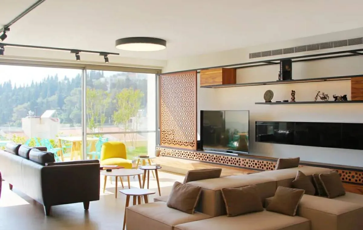 اتاق پذیرایی به سبک باهاوس