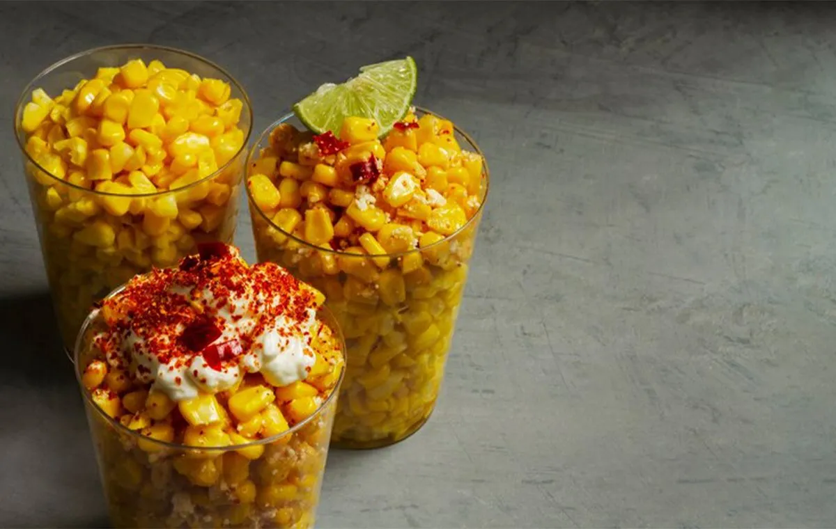 طرز تهیه ذرت مکزیکی