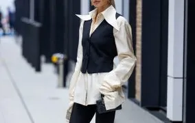 روش‌های استایل با جلیقه‌ی زنانه