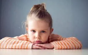 چهره کودکی ناامید