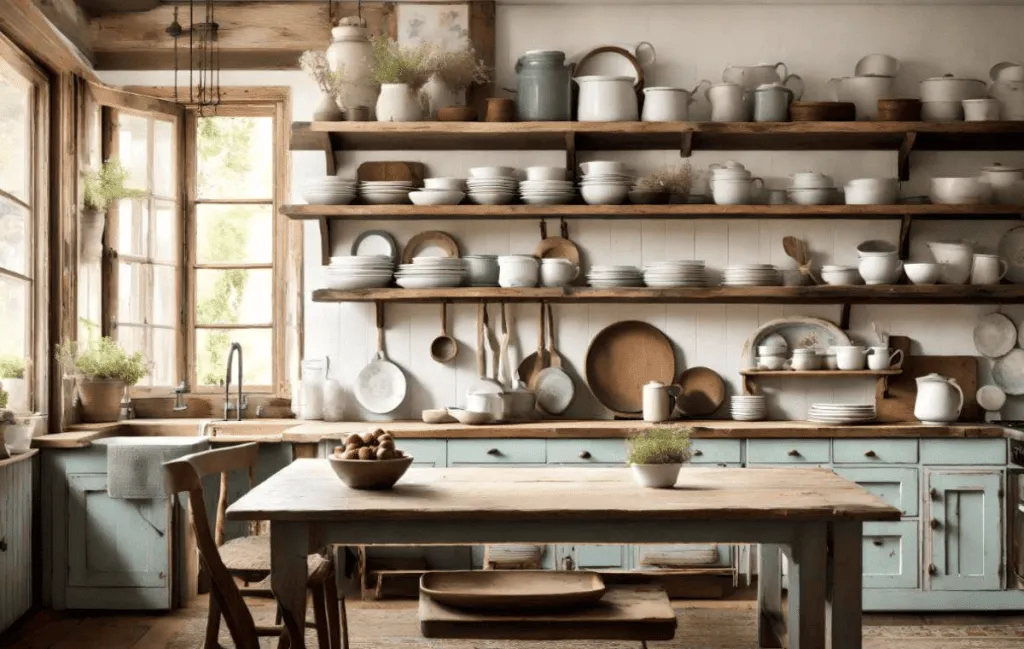 جهیزیه به سبک روستیک برای آشپزخانه