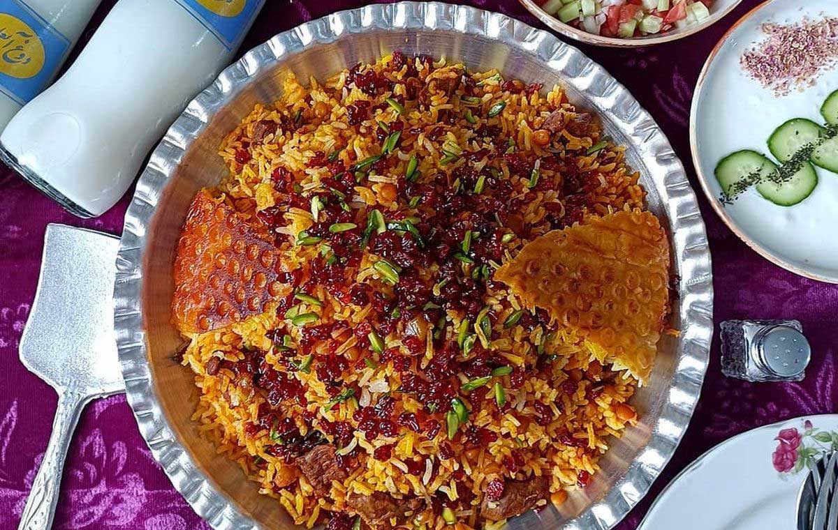 طرز تهیه شاه ئلو مخلوط