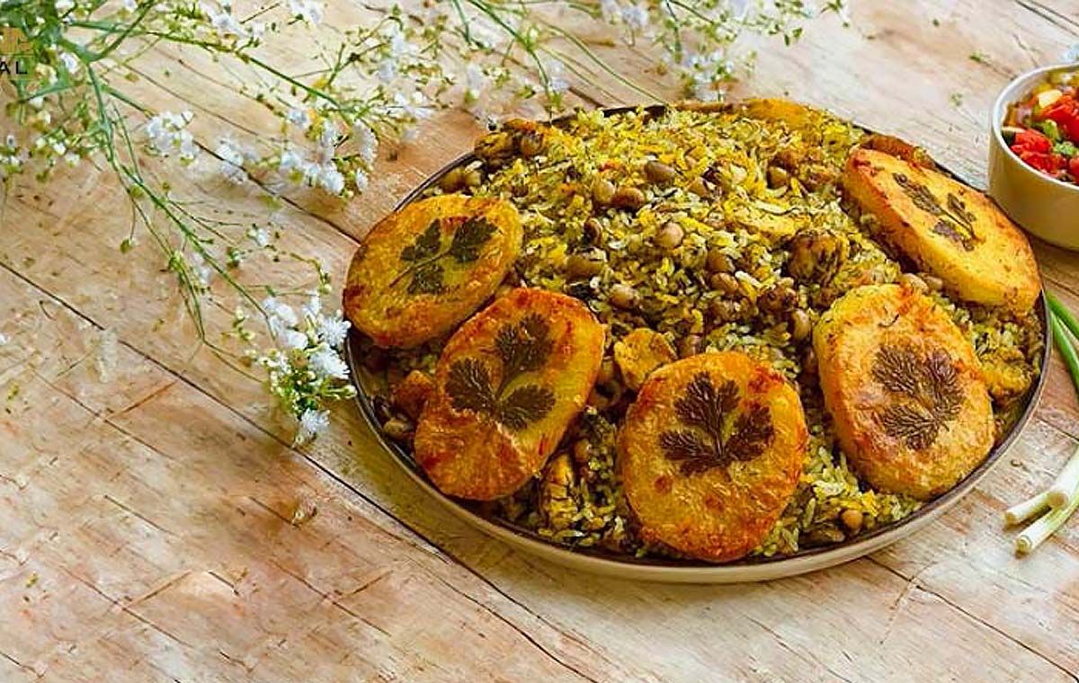 طرز تهیه پلو شوشتری با گوشت چرخ کرده