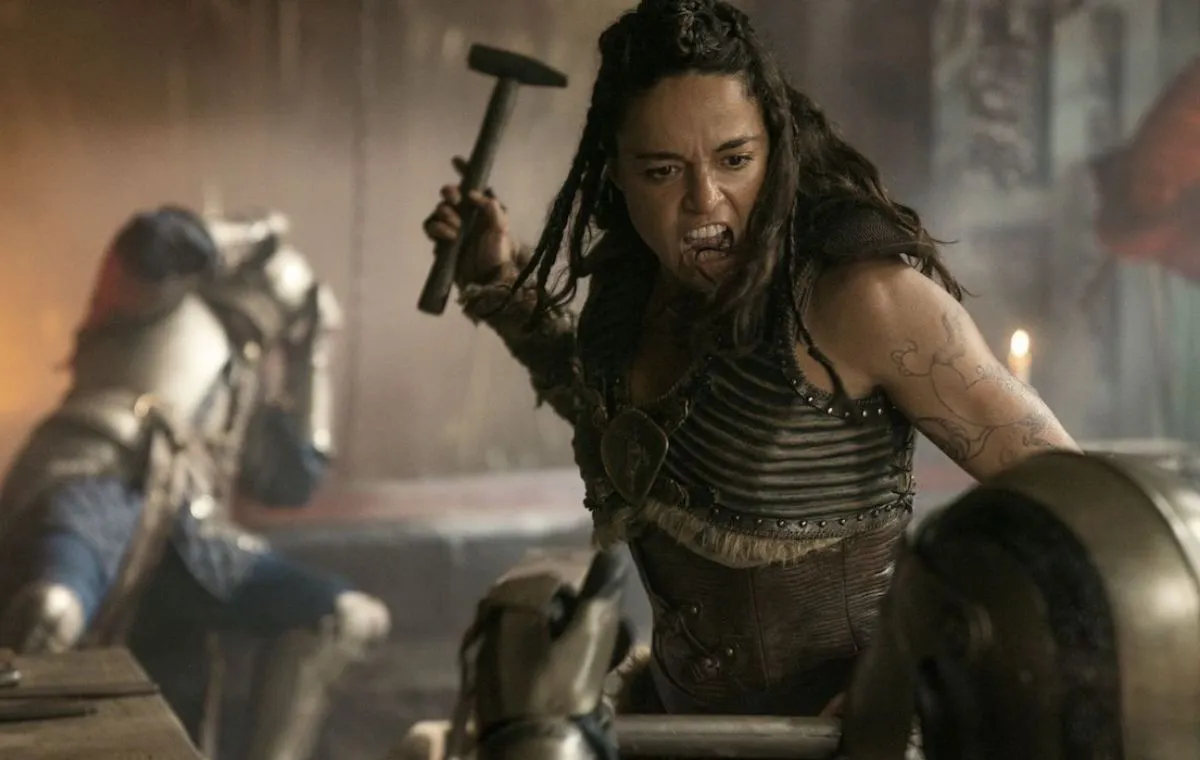 هولگا کیلگور در فیلم «اژدهایان و سیاهچالهها: شرافت دزدها»