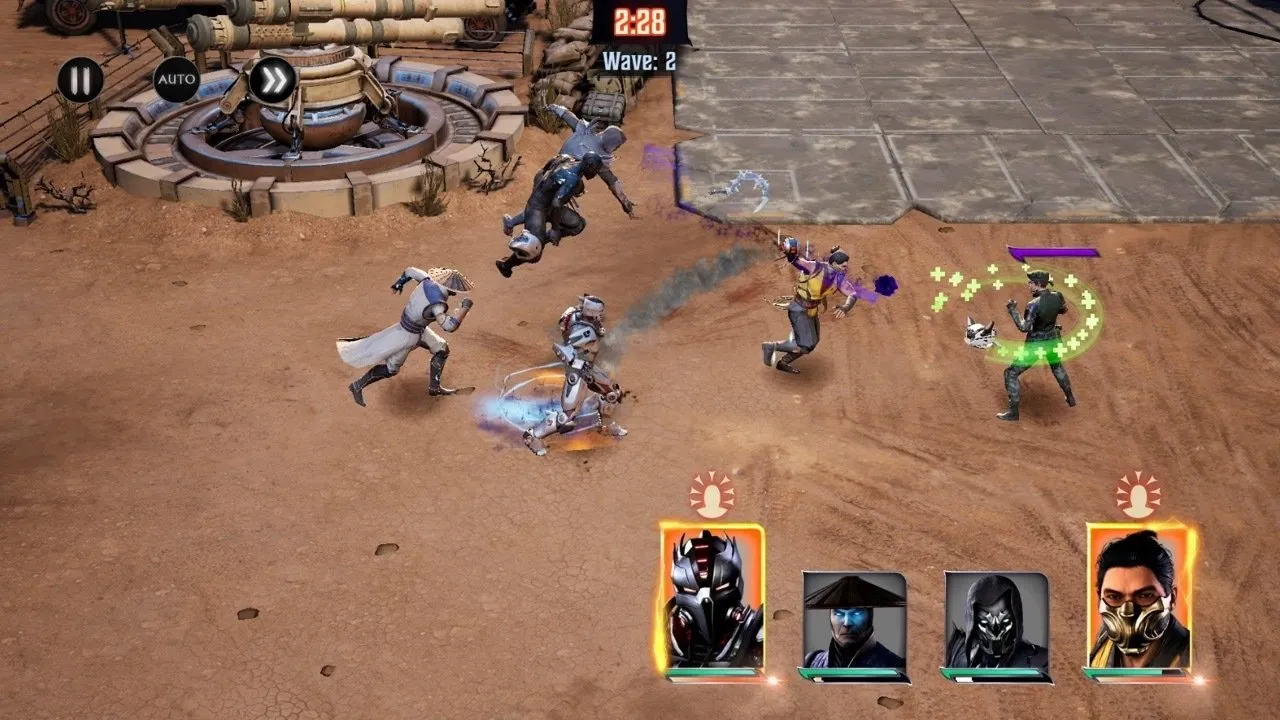 بازی موبایلی مورتال کامبت