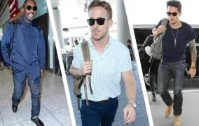 سلبریتی‌ها در فرودگاه