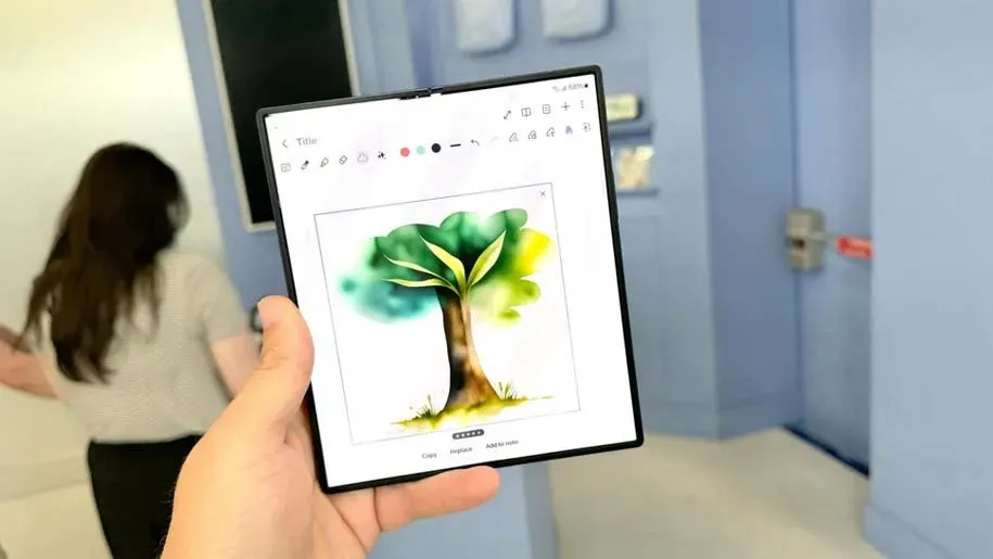 گوشی تاشو سامسونگ