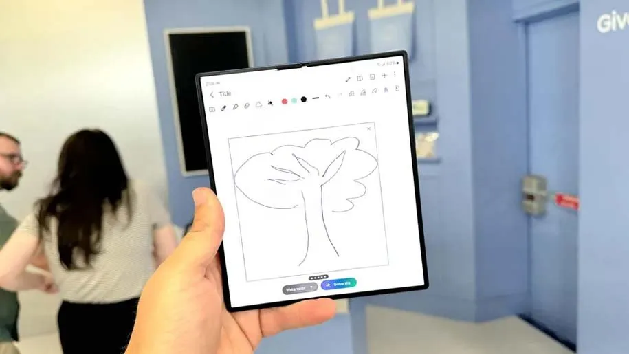 گوشی تاشو سامسونگ