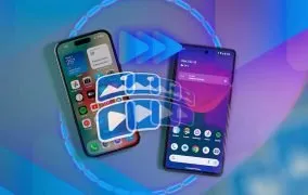 ارسال عکس آیفون اندروید