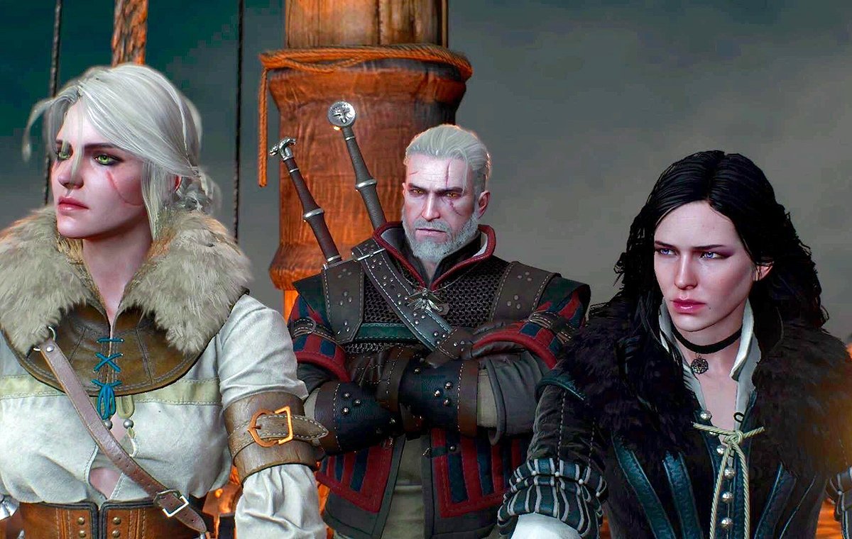 witcher 3 ciri yennefer