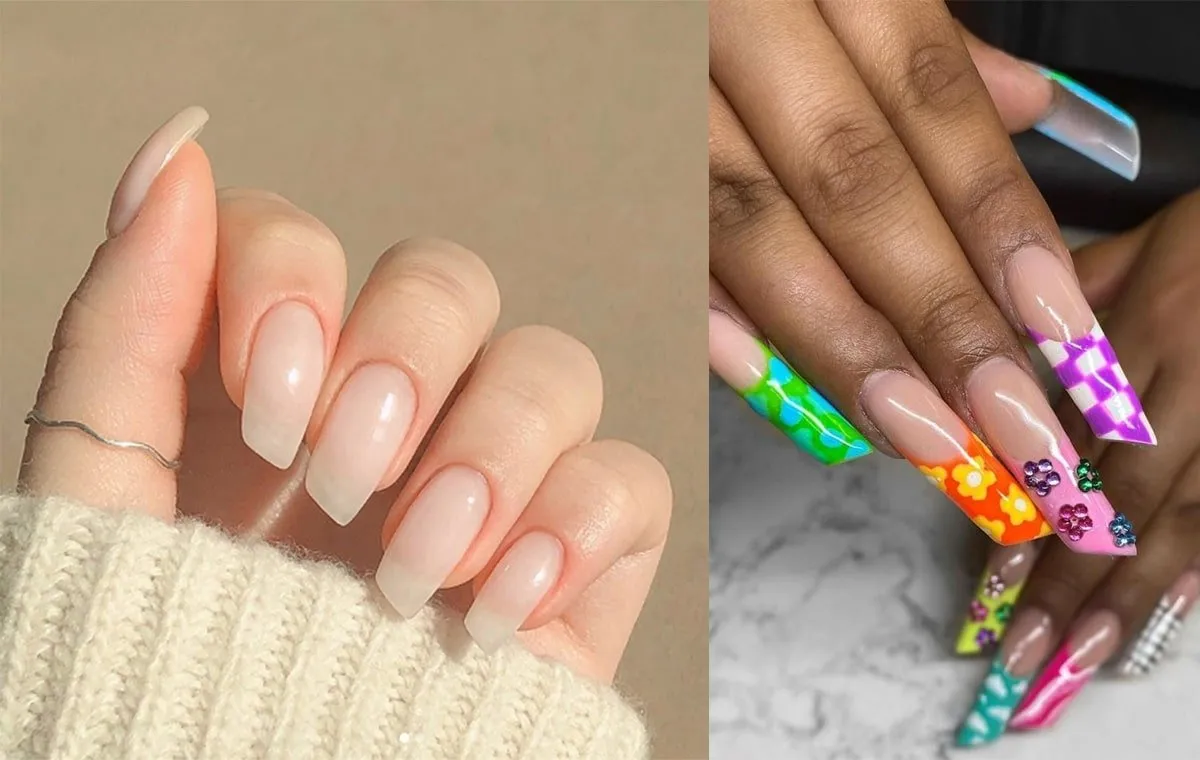 انواع مدل سر ناخن