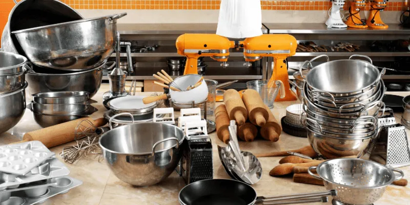 سازماندهی ظروف پخت و پز